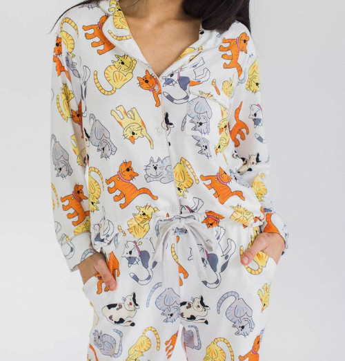 The Cats Pajamas collection is a delightful fusion of style, comfort, and fun.