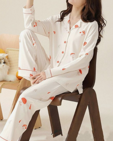 Wrap yourself in comfort and style with cotton pajamas for women. Made from soft and breathable cotton fabric, these pajamas are perfect for lounging around the house or enjoying a peaceful night's sleep.