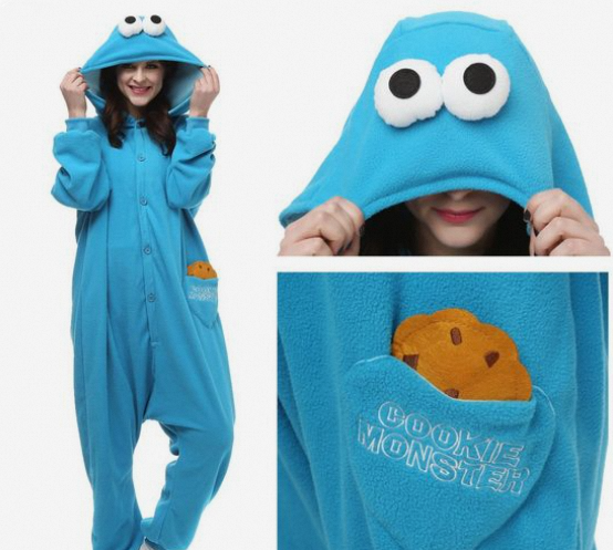 Cookie Monster Pajamas Adults – Sweet Dreams插图