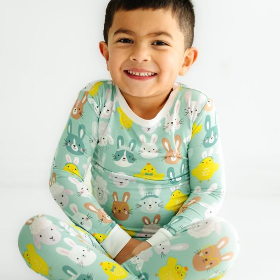Get ready for Easter with our delightful Kids' Easter Pajamas! Hop into spring with bunny-themed, pastel-colored sleepwear, ensuring sweet dreams and festive fun for your little ones this holiday.
