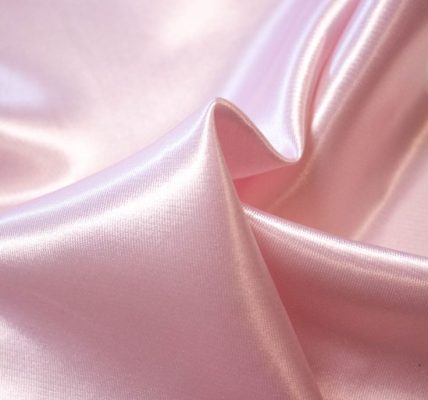 Smooth and lustrous textile.