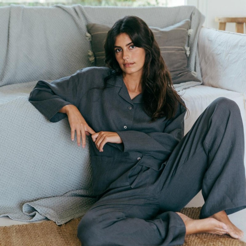 Linen casual loungewear