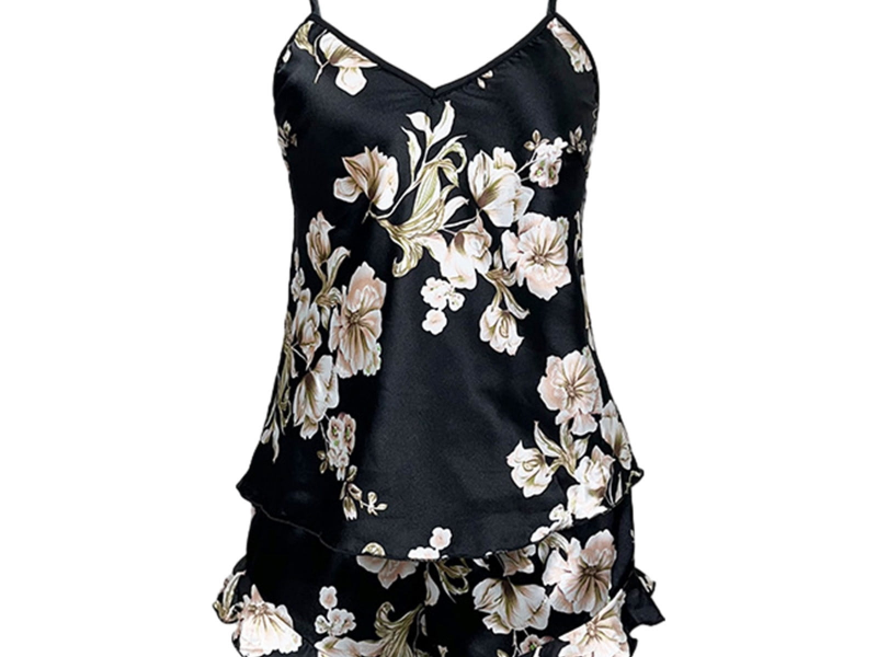 Elegant silk camisole nightgowns for women