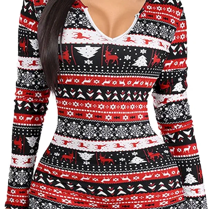 Holiday-themed festive pajamas