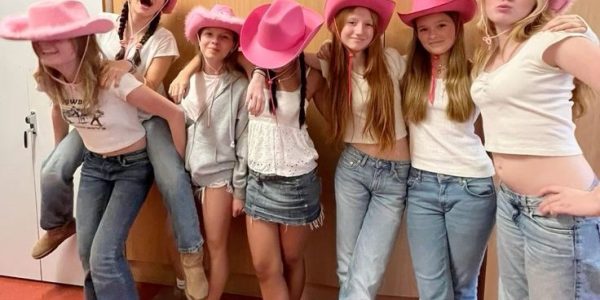 preppy cow girl costume