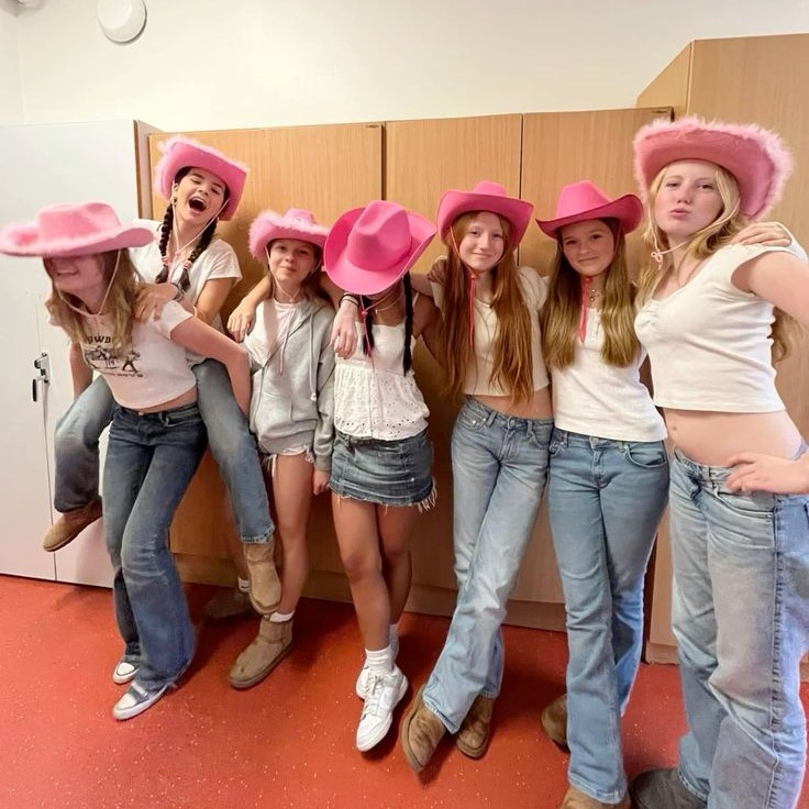preppy cow girl costume